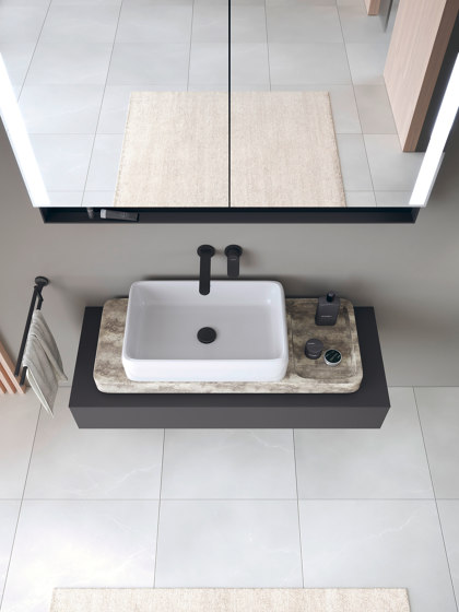 Qatego console for stone console | Mobili lavabo | DURAVIT