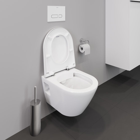D-Neo Wand WC Compact Duravit Rimless Set | Inodoros | DURAVIT