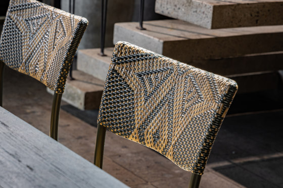 Tosca Dining Chair-Batik Weaving | Chaises | cbdesign