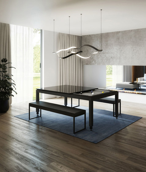 Fusion table Metal Line Crystal Mirage | Dining tables | Fusiontables