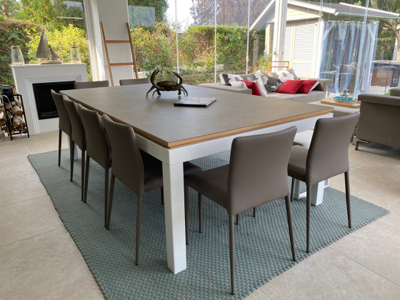Fusion table Metal Line Rock Reverso | Dining tables | Fusiontables