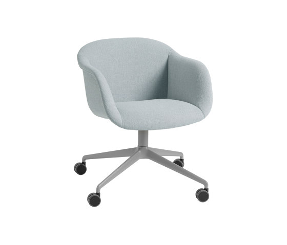 Fiber Soft Armchair / Swivel Base w. Castors | Stühle | Muuto