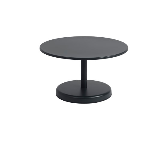 Linear Steel | Coffee Table | Ø70 H: 40 CM | Coffee tables | Muuto