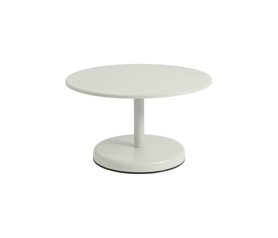 Linear Steel | Coffee Table | Ø70 H: 40 CM | Mesas de centro | Muuto