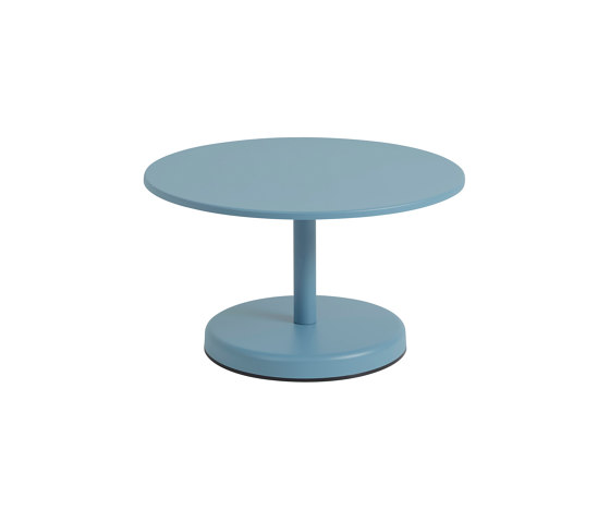 Linear Steel | Coffee Table | Ø70 H: 40 CM | Couchtische | Muuto