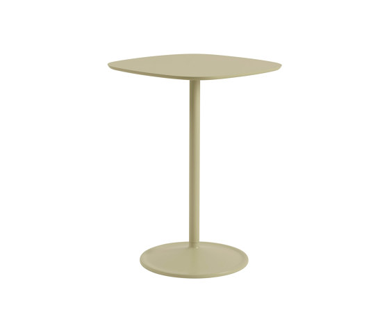 Soft Café Table | 70 x 70 h: 95 cm / 27.6 x 27.6 h: 37.4" | Mesas altas | Muuto