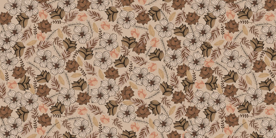 Floral SM016-3 | Revêtements muraux / papiers peint | RIMURA