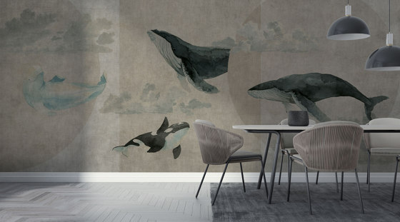 Whales SS013-1 | Revêtements muraux / papiers peint | RIMURA