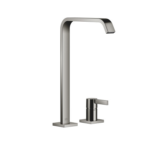 IMO - Two-hole basin mixer with high spout without pop-up waste | Wash basin taps | Dornbracht
