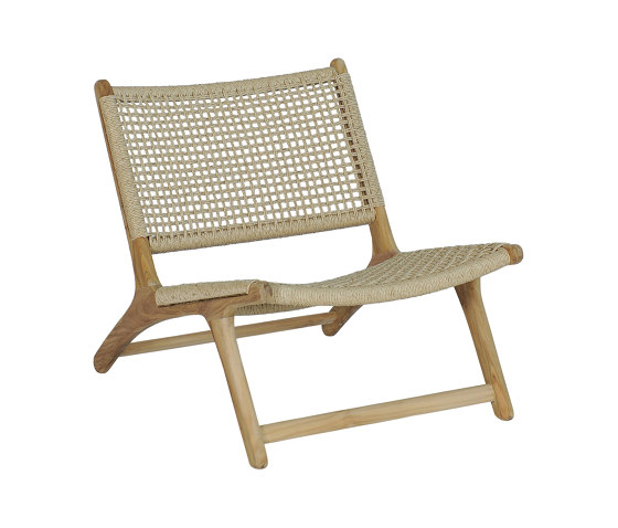 Vienna Relax Chair Synthetic Rope Charita Weaving Closed Frame | Sessel | cbdesign