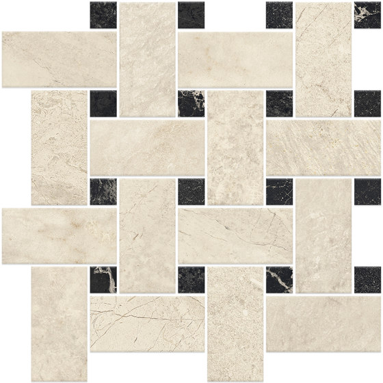 MARMI IMPERIALI Fulvia - Mosaic Appia 27,6x27,6 | Ceramic flooring | Tagina