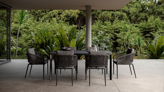 Claude Charcoal Dining Set | Mobiliario | SNOC