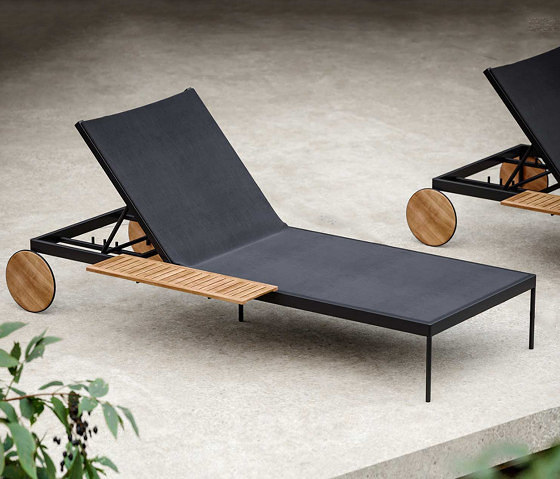 Mateo Teak Chaise Lounge | Sun loungers | SNOC