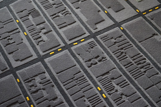 SIGNATURE RUGS | Manhattan Taxis | Tapis / Tapis de designers | Urban Fabric Rugs