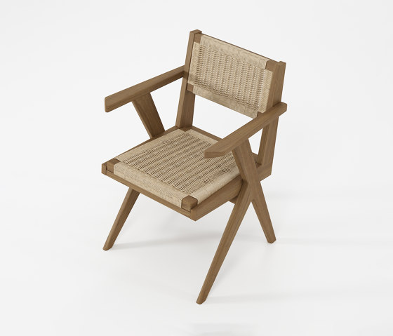 Tribute Outdoor ARM CHAIR w/ HYACINTH
PAPER CORD | Stühle | Karpenter