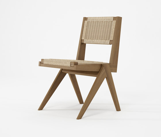 Tribute Outdoor CHAIR w/ HYACINTH PAPER
CORD | Chaises | Karpenter