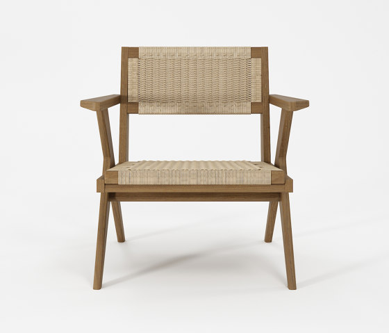 Tribute Outdoor EASY CHAIR w/ HYACINTH
PAPER CORD | Sessel | Karpenter