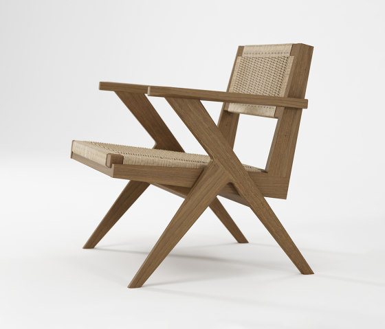 Tribute Outdoor EASY CHAIR w/ HYACINTH
PAPER CORD | Poltrone | Karpenter