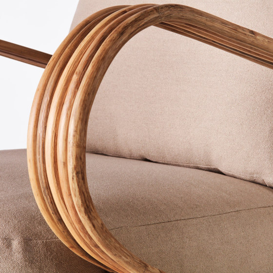 Bamboo Lounge Chair | Sessel | Dustydeco