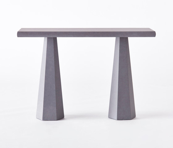 Hexagon Console Table Grey | Console tables | Dustydeco