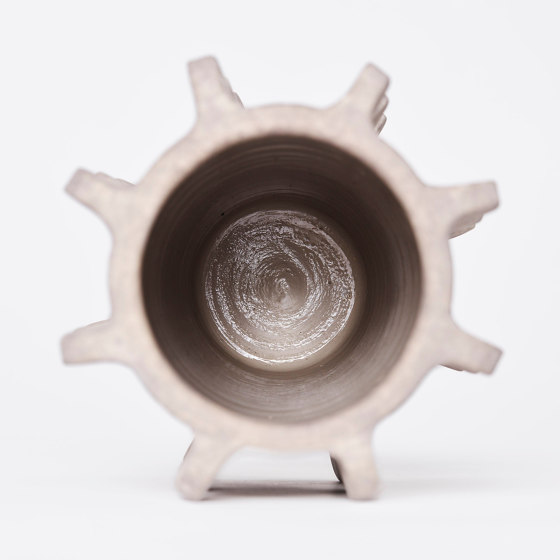 Arcissimo Vase Grey Small | Vasen | Dustydeco