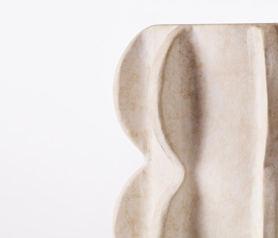 Arcissimo Vase White Medium | Vasen | Dustydeco