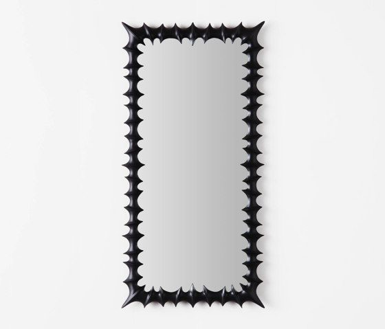 Brutalist Mirror Large Black | Miroirs | Dustydeco