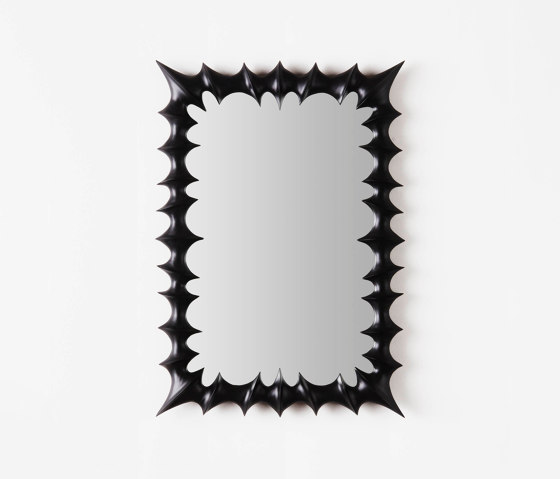 Brutalist Mirror Small Black | Specchi | Dustydeco
