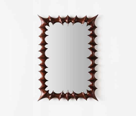 Brutalist Mirror Small Natural Wood | Mirrors | Dustydeco