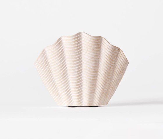 Concha Vase White Medium | Floreros | Dusty deco