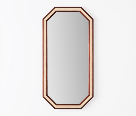 Rattan Mirror Large | Spiegel | Dustydeco