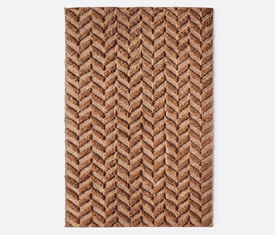 Herringbone Brown | 250x350cm | Rugs | Dustydeco