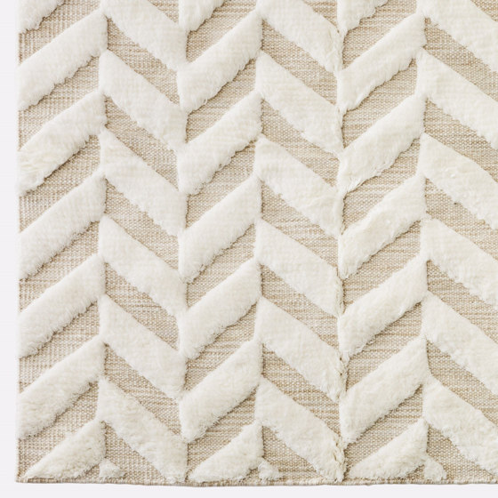 Herringbone White | 200x300cm | Tappeti / Tappeti design | Dustydeco