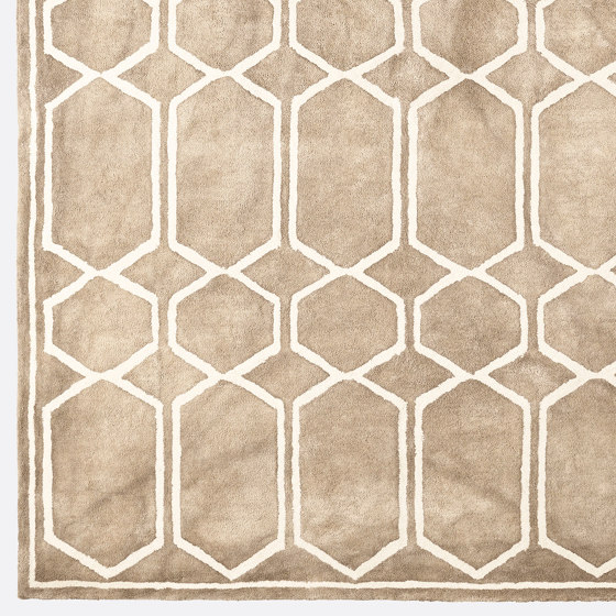 Tie Dye Beige Rug | 250x350cm | Tapis / Tapis de designers | Dustydeco