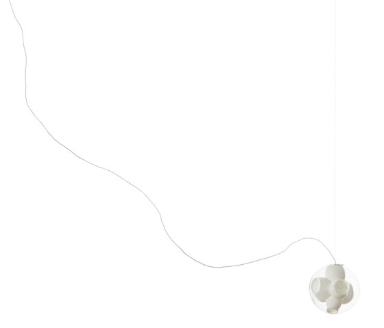 Series 38.1Vm sculptural cable | Suspended lights | Bocci