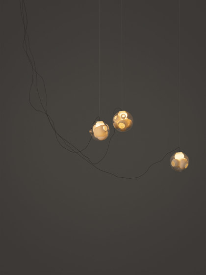 Series 38.3V sculptural cable | Suspended lights | Bocci