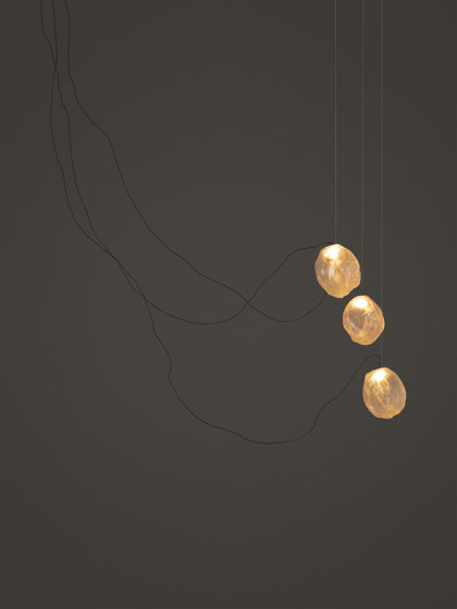 Series 73.3V sculptural cable - clear | Suspended lights | Bocci
