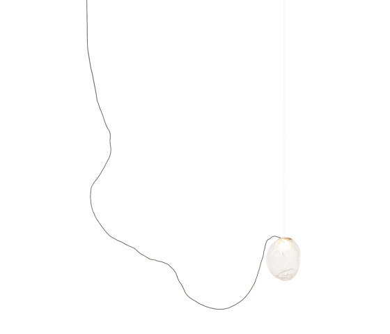 Series 73.1V sculptural cable - clear | Lámparas de suspensión | Bocci