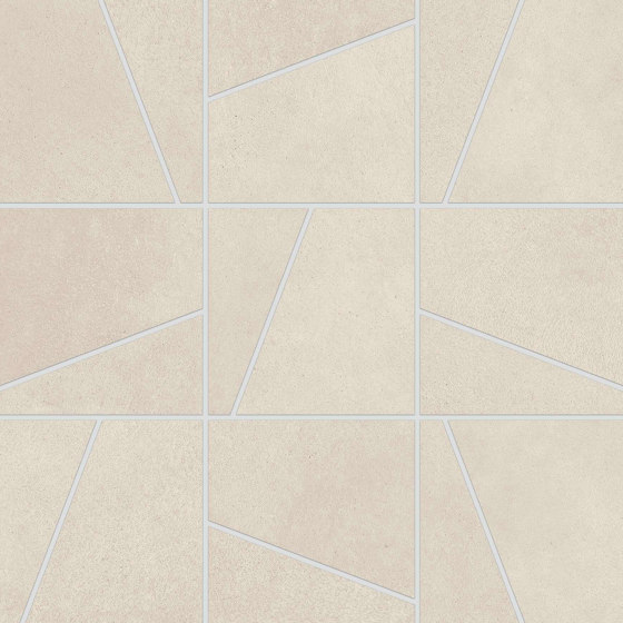 Strata | Mosaic Decor Edge - Pumice | Ceramic tiles | AGROB BUCHTAL