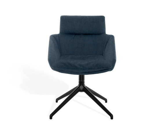 FAYE Side chair with low armrests | Chaises | KFF