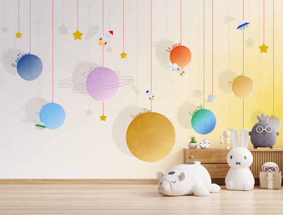 Space bubbles | Wall coverings / wallpapers | WallPepper/ Group