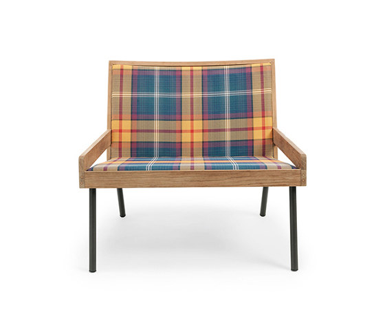 Allaperto Mountain / Tartan Lounge armchair | Armchairs | Ethimo