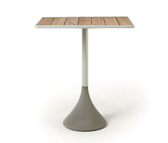 Concreto Table haute 60x60 h105 | Tables hautes | Ethimo