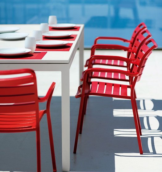 Flat Table extensible 160-250x100 | Tables de repas | Ethimo