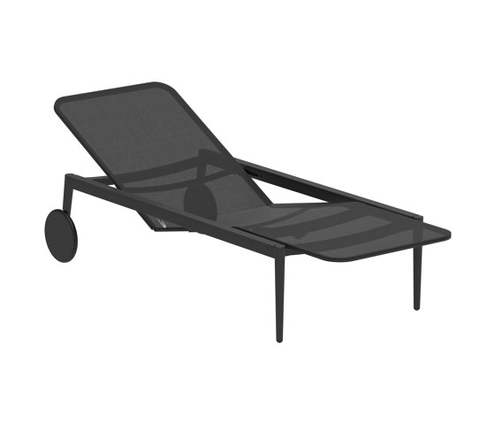 Styletto Lounger Anthracite Batyline Black | Tagesliegen / Lounger | Royal Botania