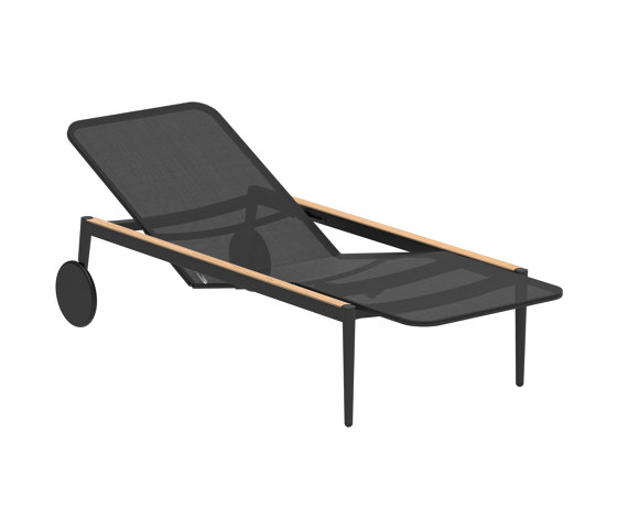 Styletto Lounger Anthracite Batyline Black | Tagesliegen / Lounger | Royal Botania