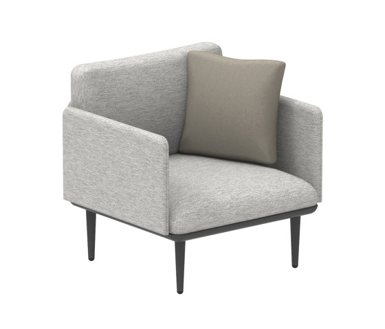 Styletto Lounge 70 Left And Right Armrests | Sillones | Royal Botania