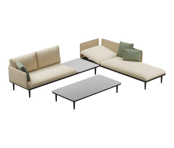 Styletto Lounge Set 3 | Sofas | Royal Botania