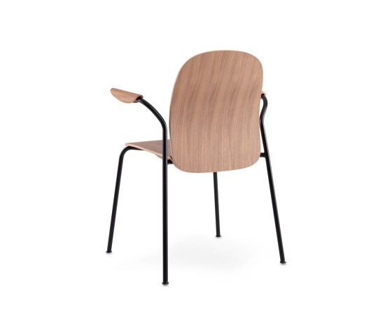 Book Armchair Walnut | Sillas | Gazzda