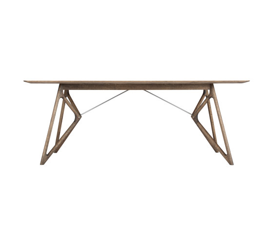 Tink table | 220x90x75 | smoked oak | Esstische | Gazzda